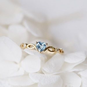 Engagement Ring Designs for Female Crystal - 1