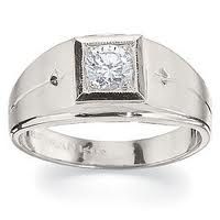 Engagement Ring Designs for Male Silver 12