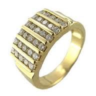 Gold Designer Engagement Ring Designs for Male -13