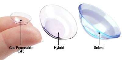 Hybrid Contact Lenses