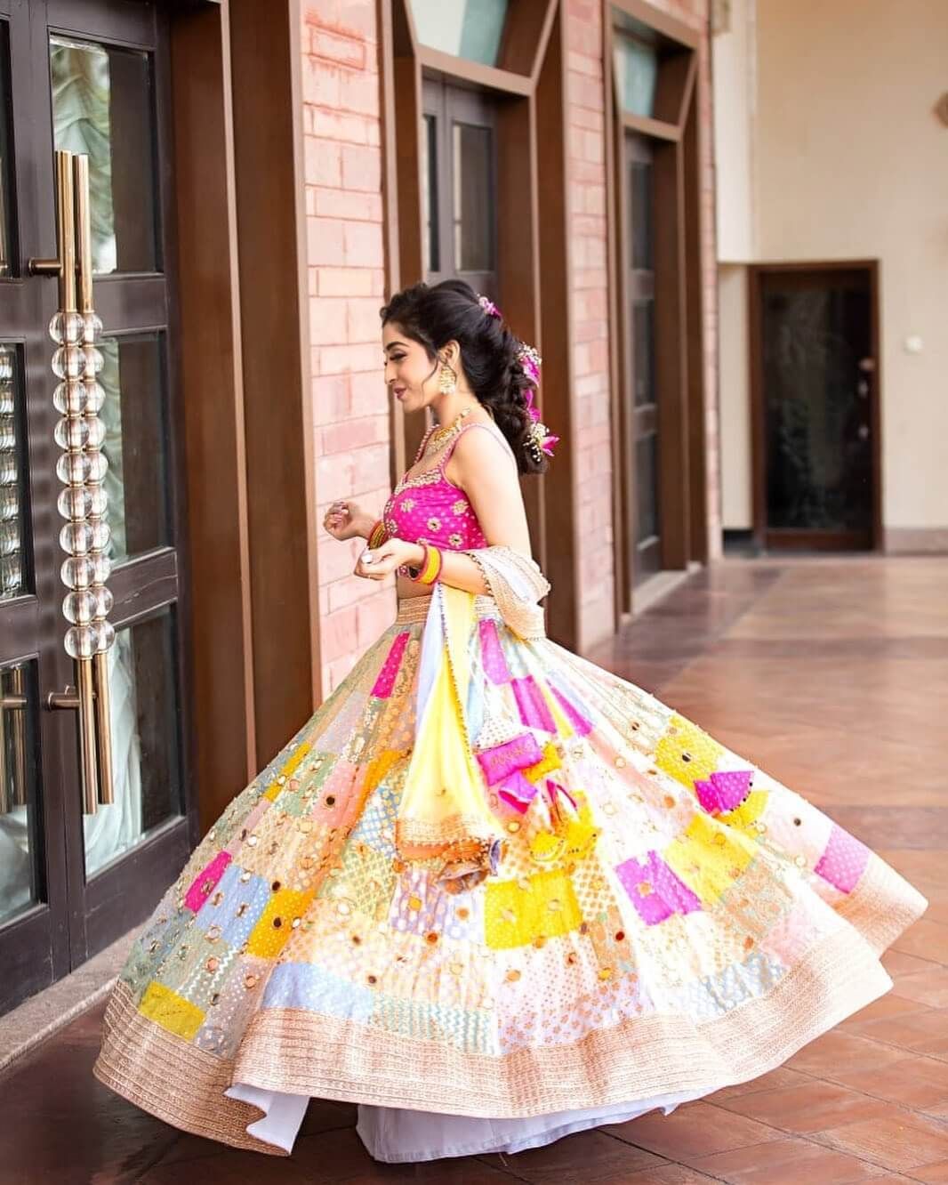 Patchwork Lehenga 