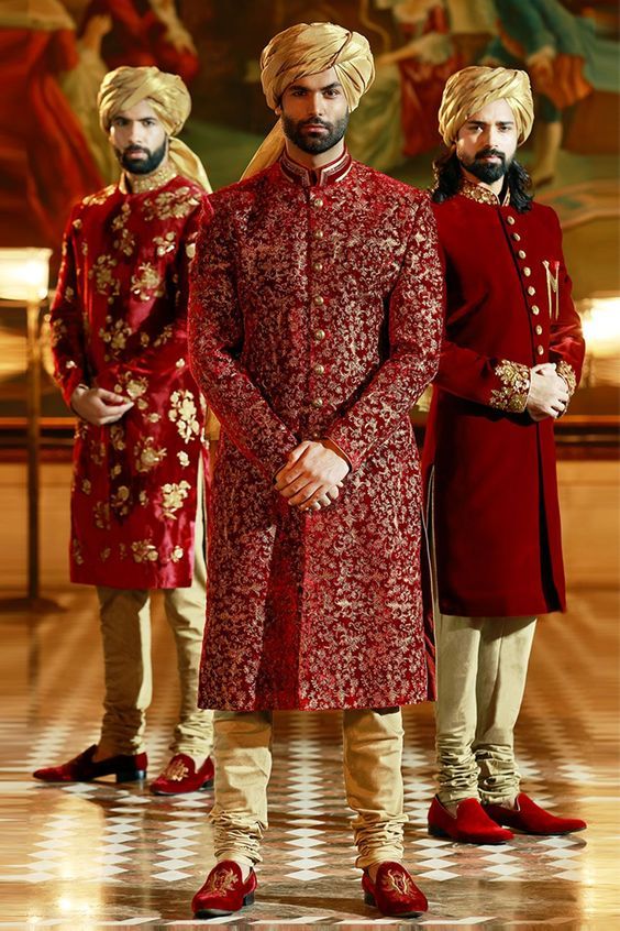  Red Groom Outfit