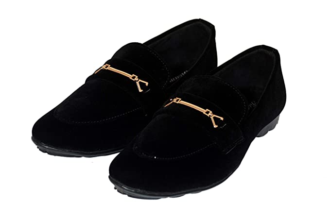 Black Velvet Shoes