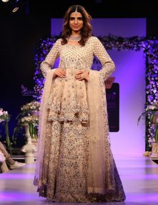 Double Peplum Lehenga