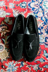 Gucci Velvet Loafers