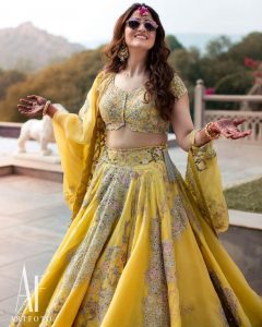 Patch Work Patterned Lehenga