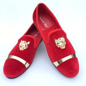 Red Velvet Shoes