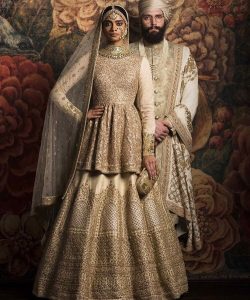 Sabyasachi Peplum Lehenga Designs