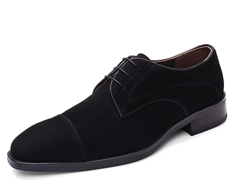 Suede Tuxedo Shoes