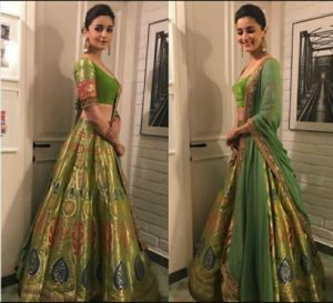 Alia Bhatt Banarasi Lehenga