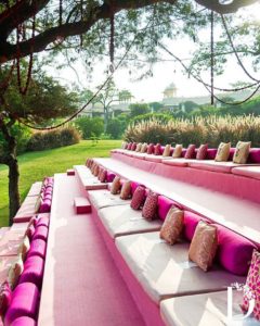 Lawn Seating Arrangement