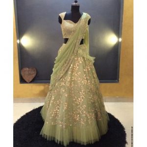 Light Green Lehenga