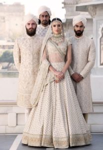 Sabyasachi White Lehenga