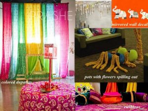 Virtual Mehendi DIY Decoration Ideas