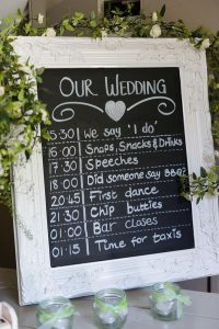 Wedding Chalkboard 13