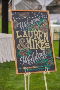 Wedding Chalkboard 15. Welcome