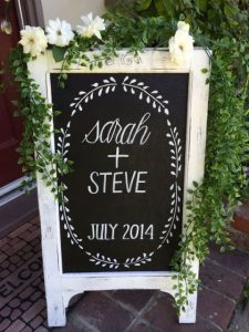 Wedding Chalkboard - 5