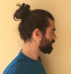 Wedding Hairstyles for men Man Bun