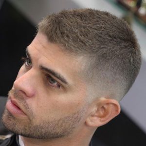 Wedding Hairstyles for men crew cut