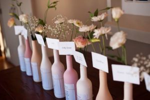 Wedding Seating Charts 11 Bottle vase