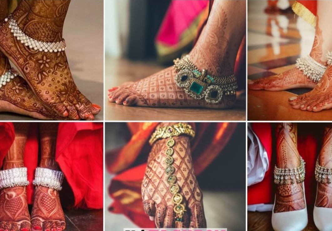 20 Bridal Payal Design Ideas to Take Foot Jewelry to an Another Level