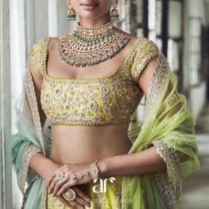 Indian Bride Square Neck Full Sleeve Top