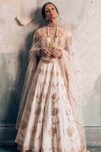 Champagne Ivory Lehenga