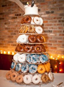 Donuts as Alternative Wedding Cake Ideas