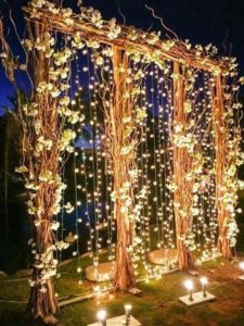 Fairy Light Tree Backdrop