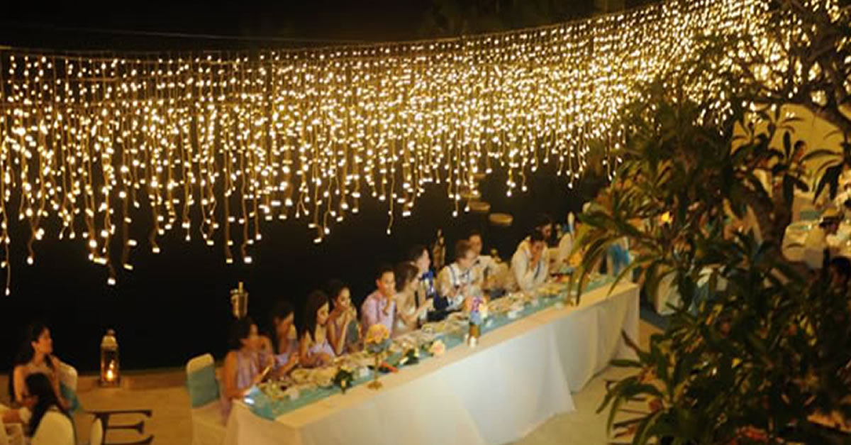 20 Fairy Light Wedding Decorations to Give Remarkable Look in Marriage