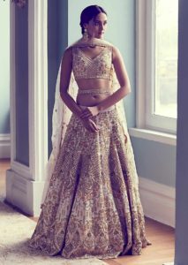 Kalki Ivory Color Lehenga