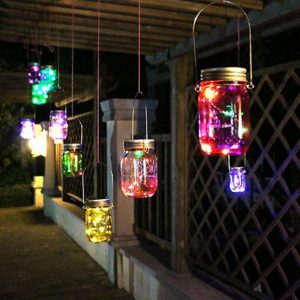 Multi-Colored Jar Fairy Lights