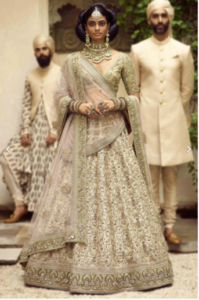 Sabyasachi Ivory Lehenga