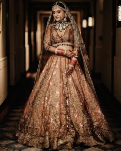 Unconventional Earthy Toned Lehenga