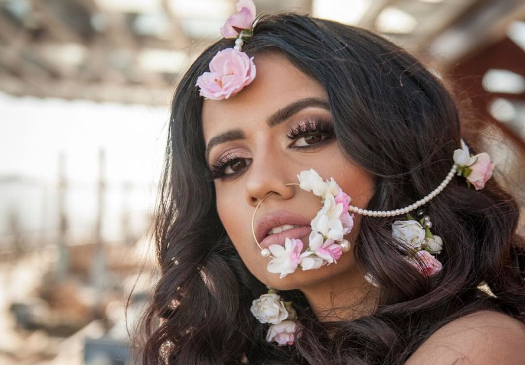 floral jewellery for wedding