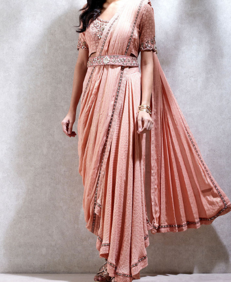 indian cocktail gowns