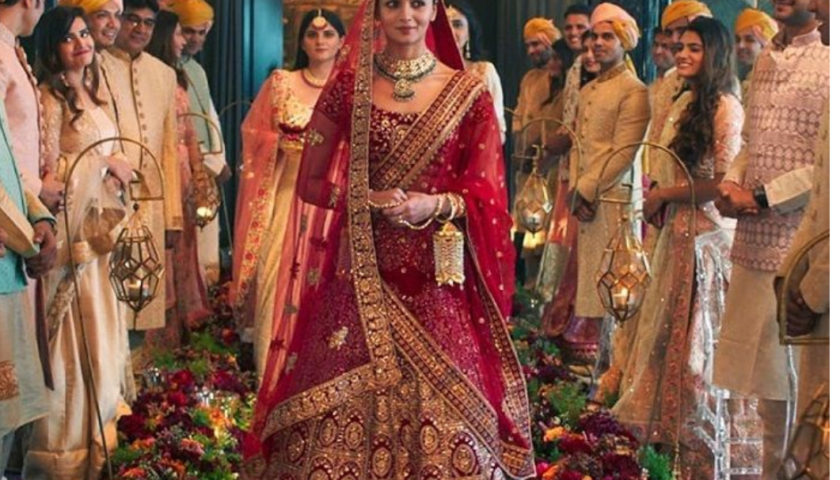 manyavar mohey bridal lehenga