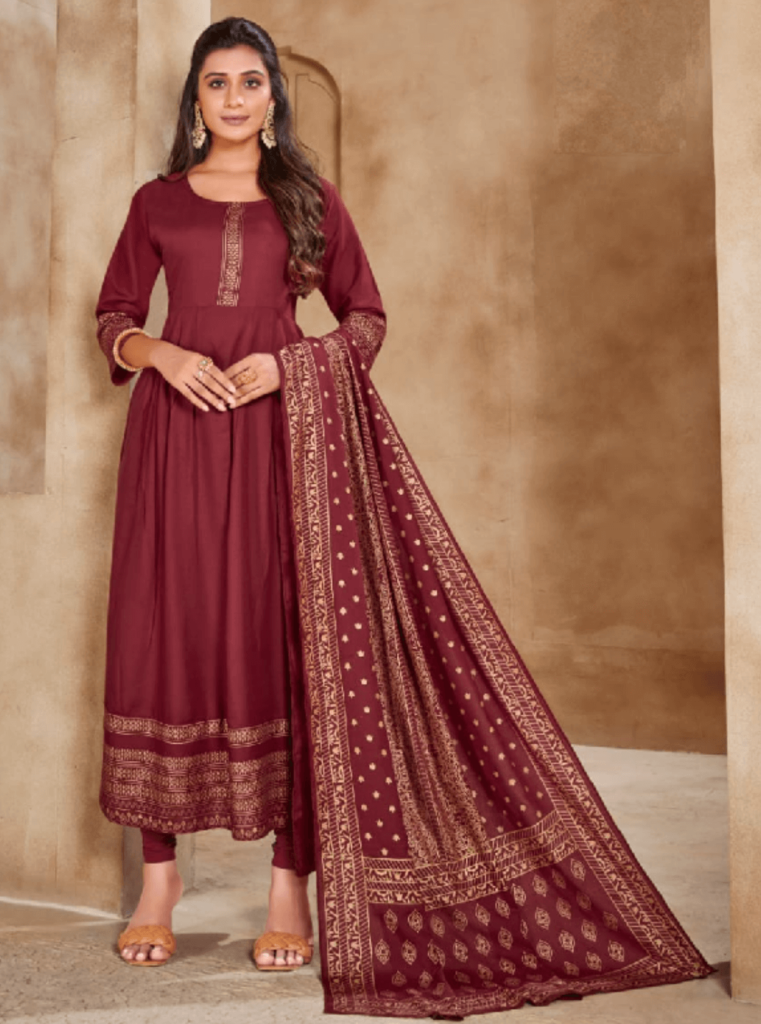 indian cocktail party dress - anarkali kurta