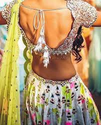 bridal blouse back designs