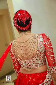 bridal blouse back designs