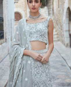 Chikankari lehenga designs