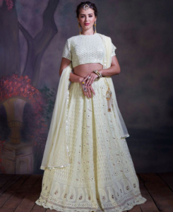 Chikankari lehenga designs