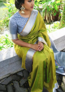  South Indian Saree Look