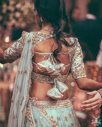 bridal blouse back designs