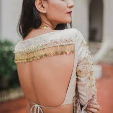 bridal blouse back designs