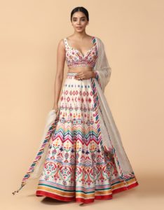 Chevron lehenga