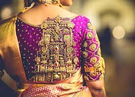 bridal blouse back designs