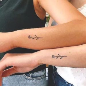 79 Hearty Matching Best Friend Tattoos with Meanings