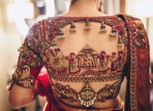 bridal blouse back designs