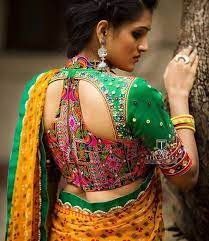 bridal blouse back designs